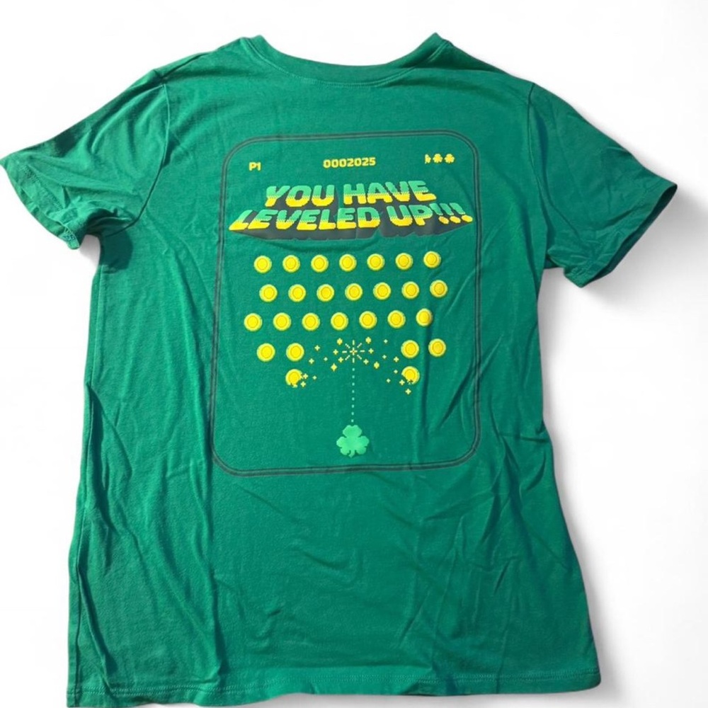 Cat & Jack Green Short Sleeve Tee